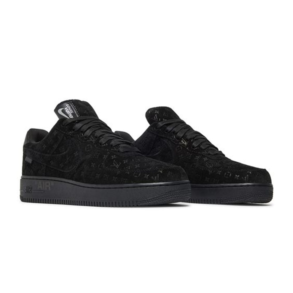 Louis Vuitton x Nike Air Force 1 Low 'Triple Black'