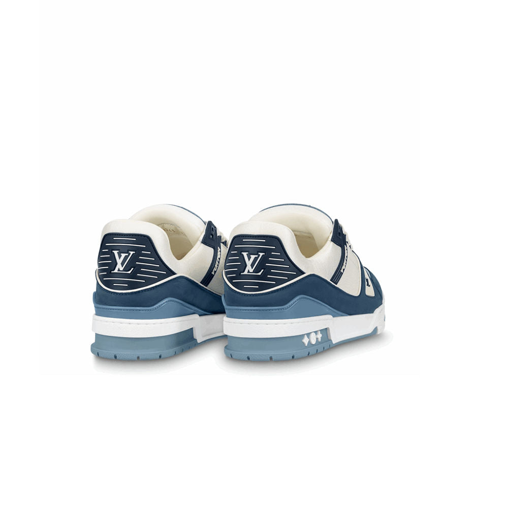 Louis Vuitton LV Trainer "Blue Beige"
