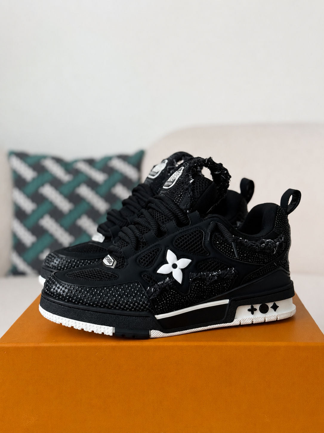 Louis Vuitton LV Skate Sneaker 'Black'