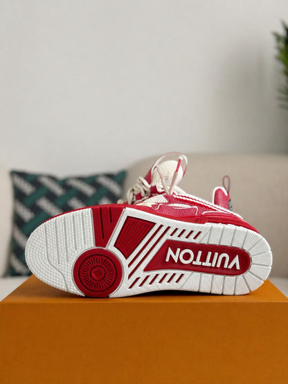LV Skate Sneaker Red Crystal