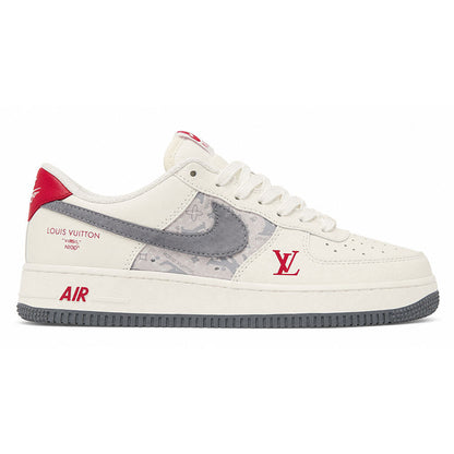 LV x Nike Air Force 1 Low "White Monogram"