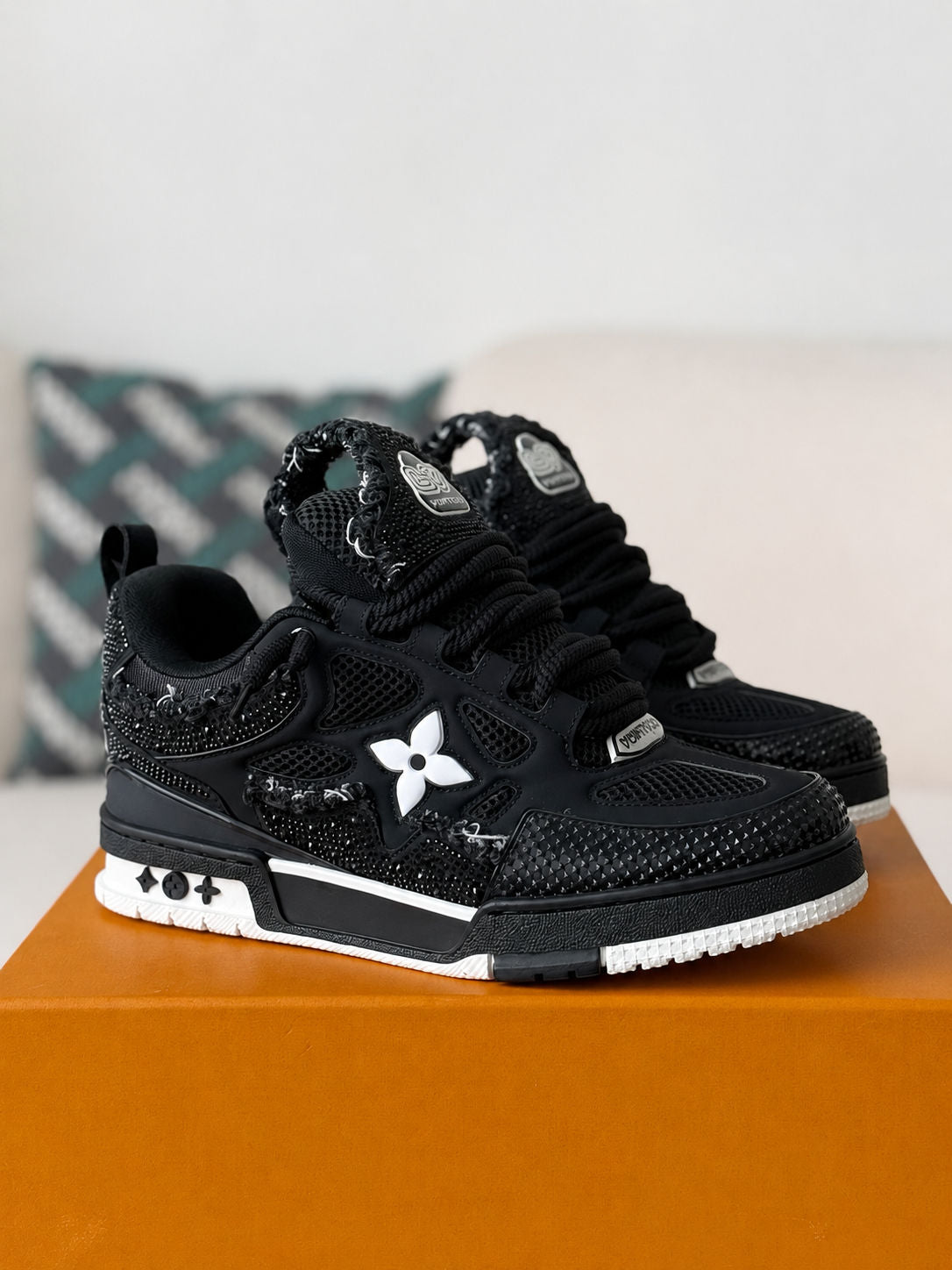 Louis Vuitton LV Skate Sneaker 'Black'