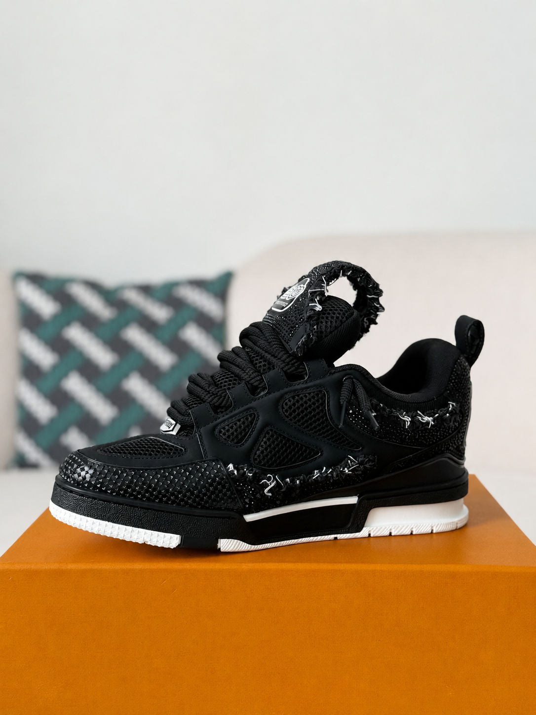 Louis Vuitton LV Skate Sneaker 'Black'
