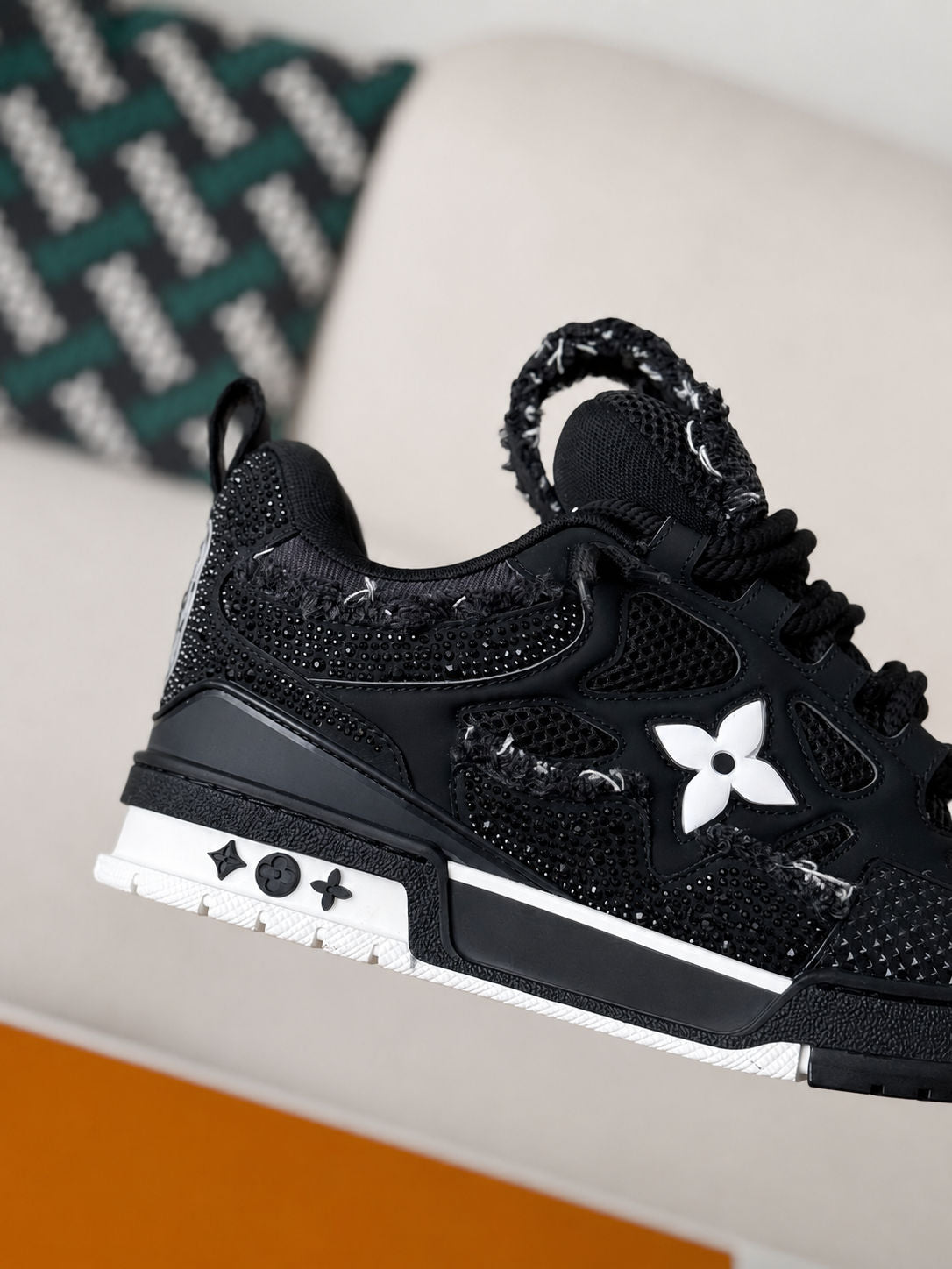 Louis Vuitton LV Skate Sneaker 'Black'