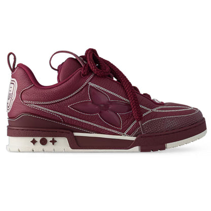 Louis Vuitton LV Skate Sneaker 'Burgundy Monogram Flower'