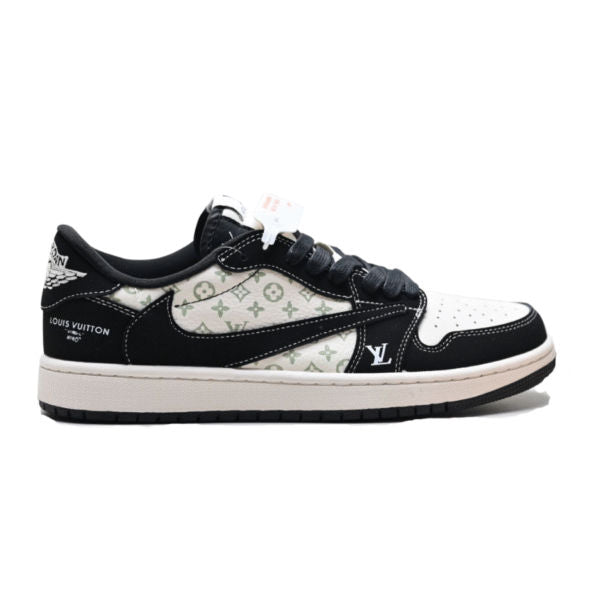 Louis Vuitton x Nike Air Jordan 1 Low "Panda Monogram"