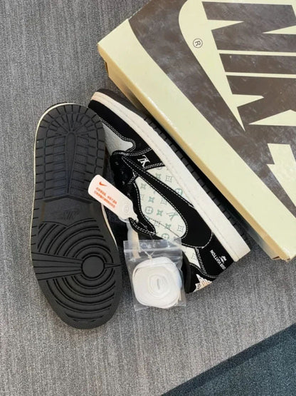 Louis Vuitton x Nike Air Jordan 1 Low "Panda Monogram"