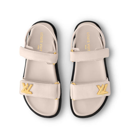 Louis Vuitton LV Sunset Sandals 'Quartz White'