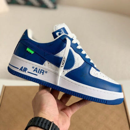 Louis Vuitton x Nike Air Force 1 Low 'By Virgil Abloh White/Blue'