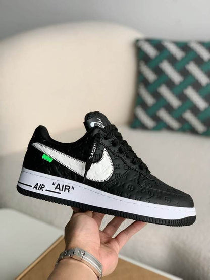 Air Force 1 x Louis Vuitton 07 Low 'By Virgil Abloh Black/White' Best Quality