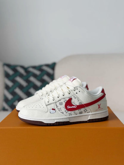LV x Nike Air Force 1 Low "Hello Kitty Monogram Red"