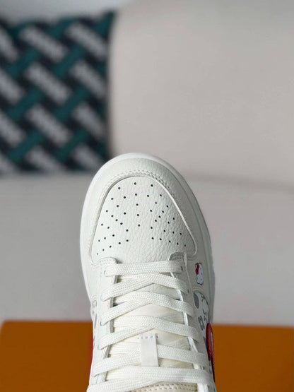 LV x Nike Air Force 1 Low "Hello Kitty Monogram Red"