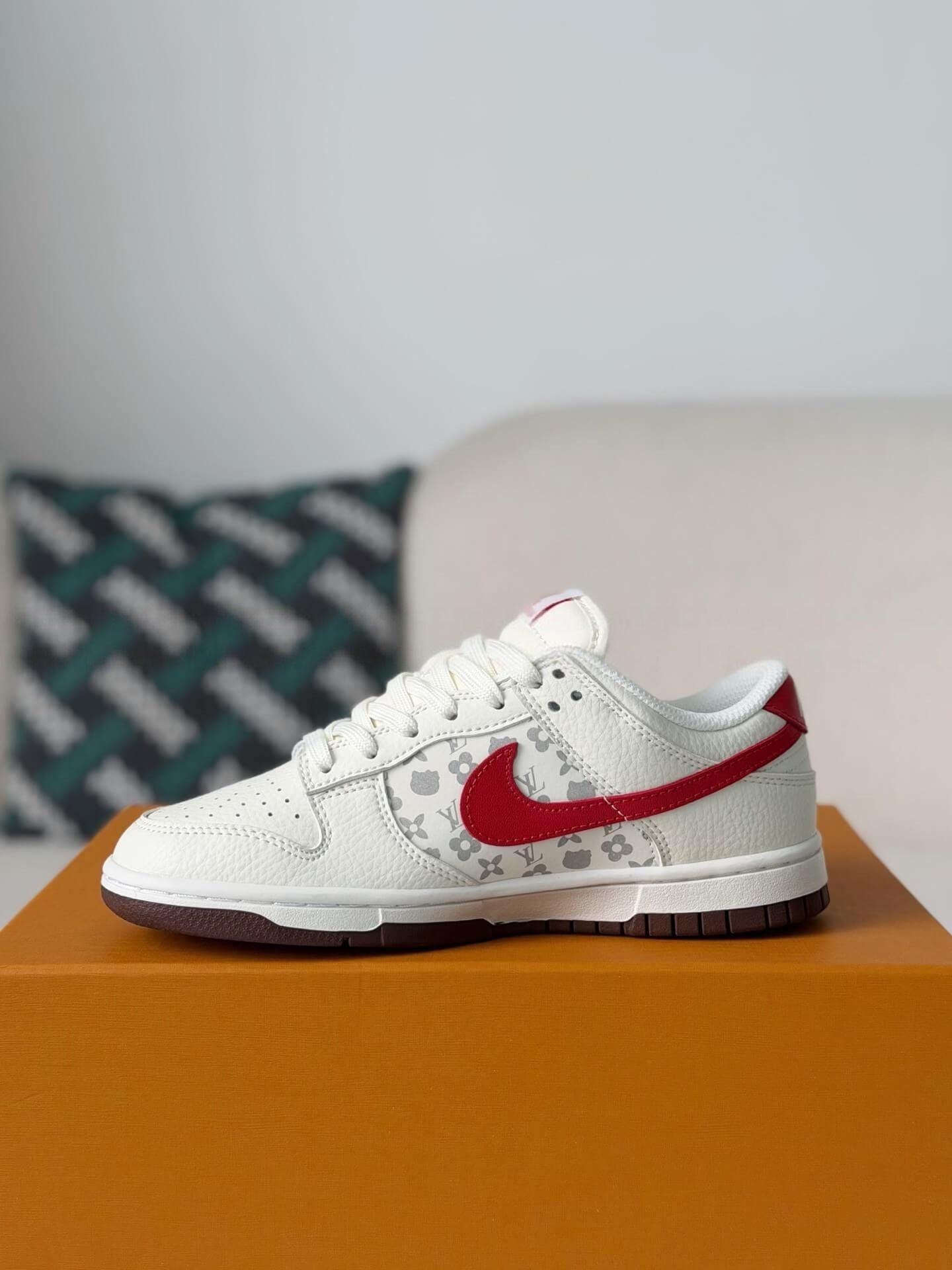 LV x Nike Air Force 1 Low "Hello Kitty Monogram Red"