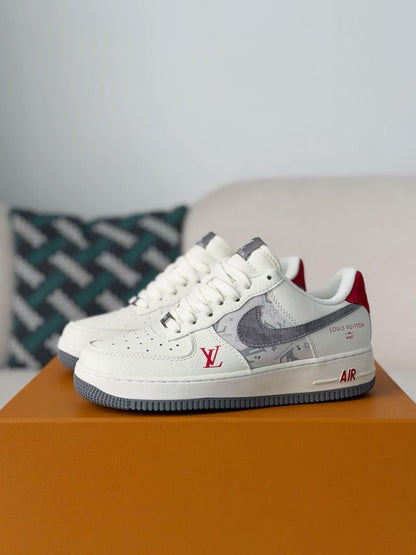 LV x Nike Air Force 1 Low "White Monogram"