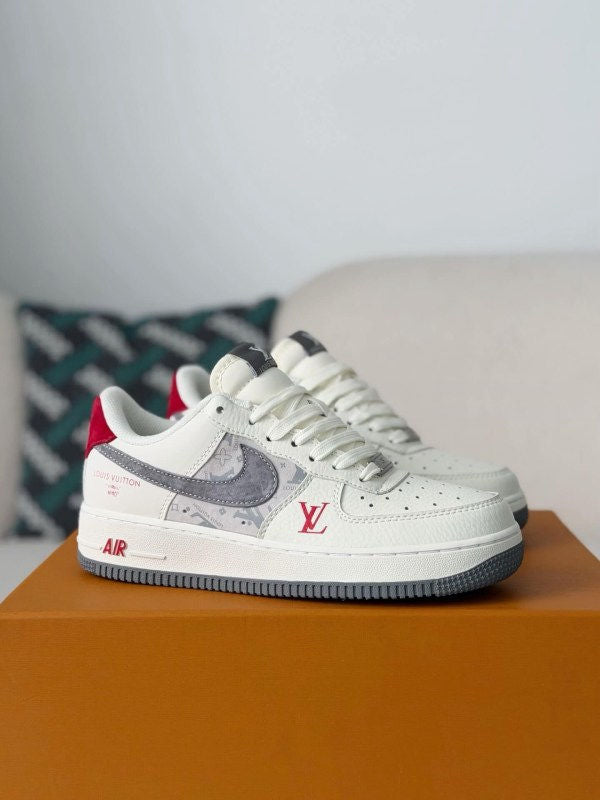 LV x Nike Air Force 1 Low "White Monogram"