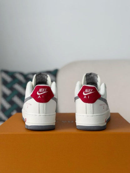 LV x Nike Air Force 1 Low "White Monogram"