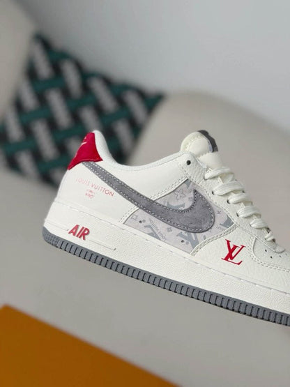 LV x Nike Air Force 1 Low "White Monogram"