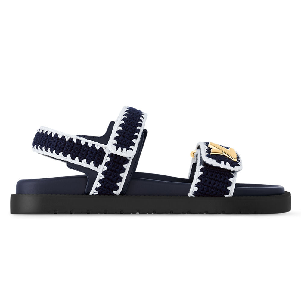 LV Sunset Comfort Sandals 'Blue/White'