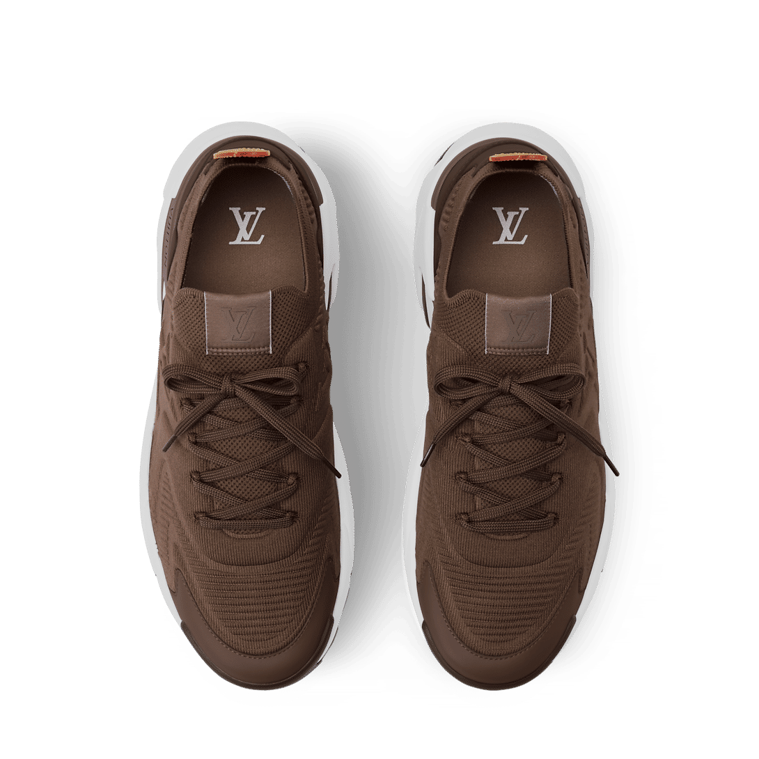 LV Tatic Knit Sneaker Brown
