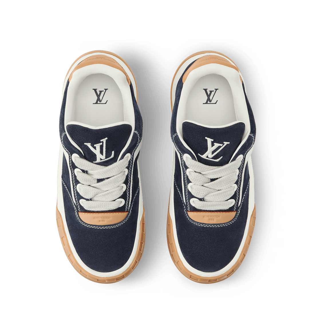 LV Tilted Sneaker Marine