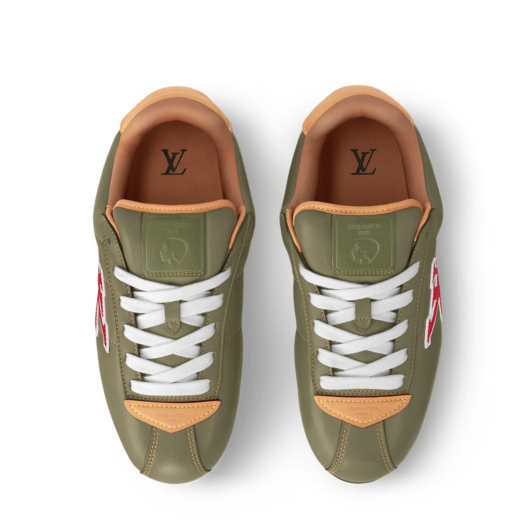 LV Buttersoft Sneaker Khaki Green