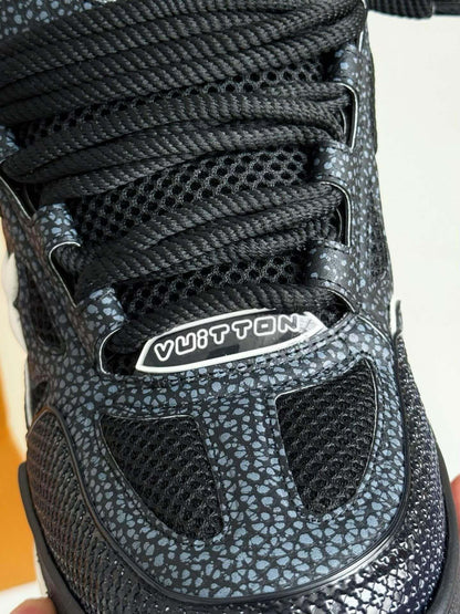 LV Skate Sneaker Black Crystal