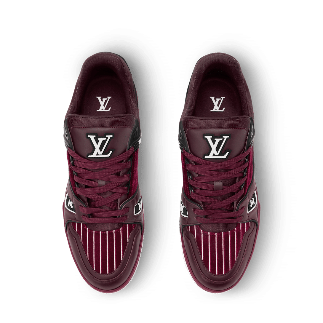 LV Trainer 'Bordeaux Red'