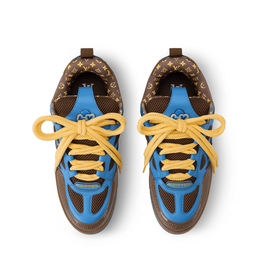 LV Skate Sneaker Blue