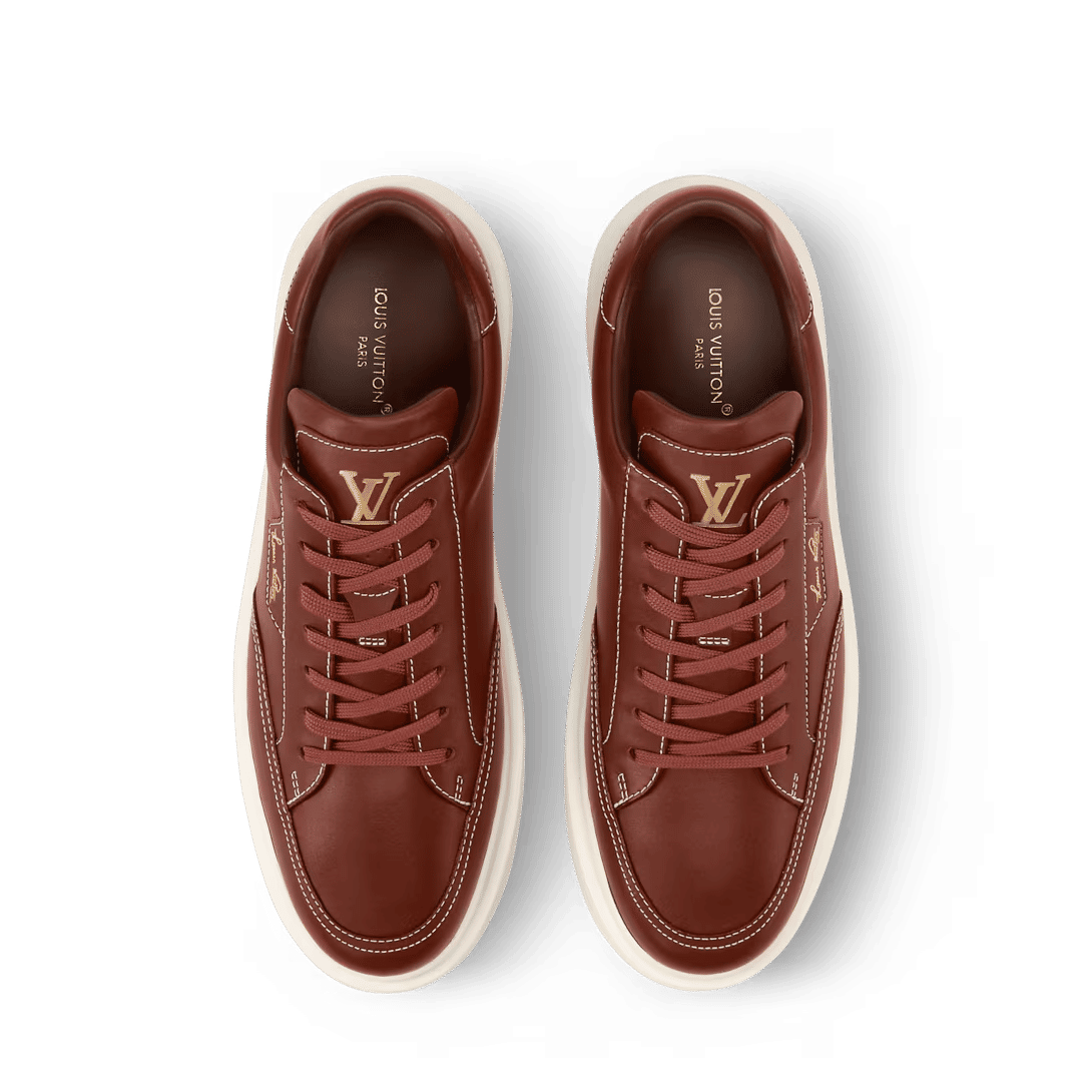 LV Beverly Hills Sneaker Chestnut Brown