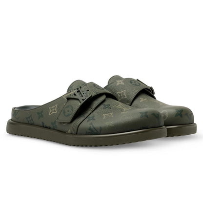 LV Easy Mule Khaki Green