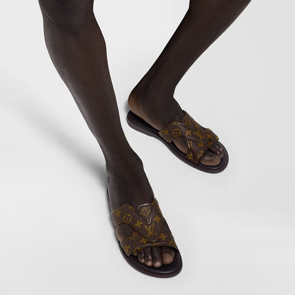 LV Oasis Mule Ebene Brown