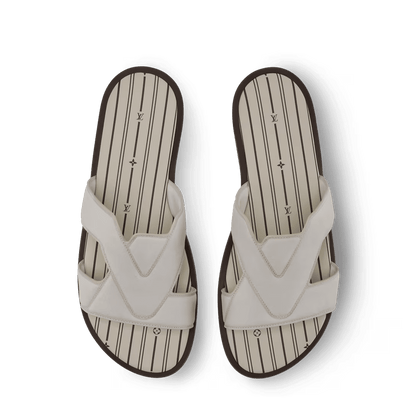 LV Oasis Mule Light Gray