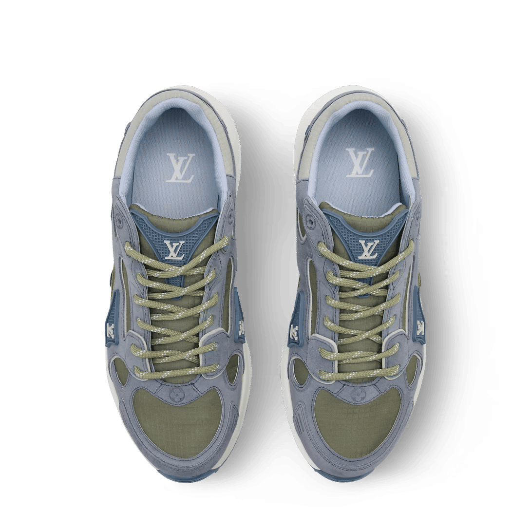 LV Olympia Sneaker Azure Blue