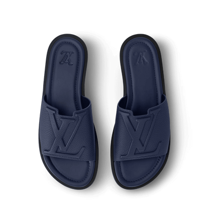 LV Portofino Mule Navy Blue
