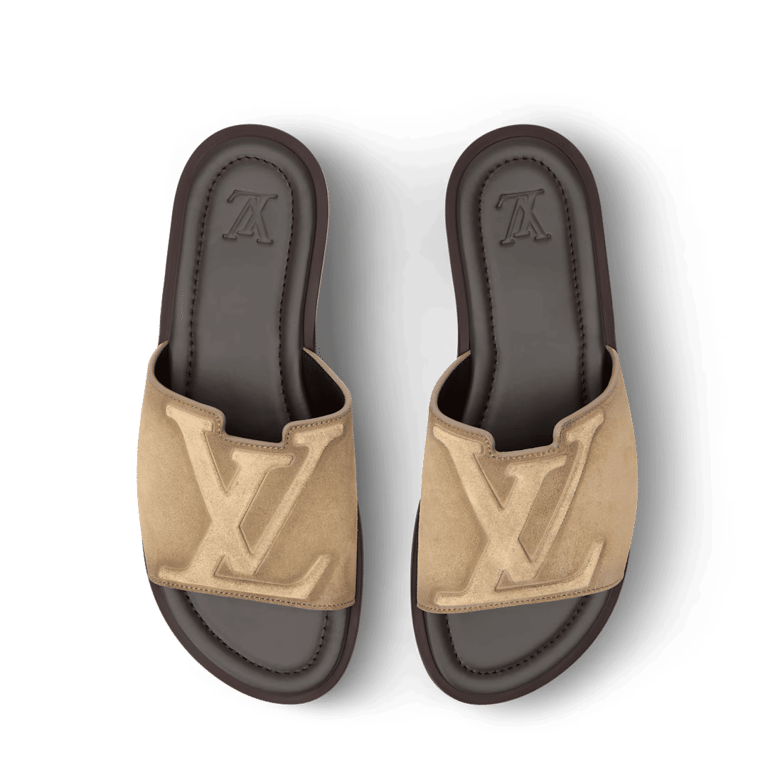 LV Portofino Mule Beige