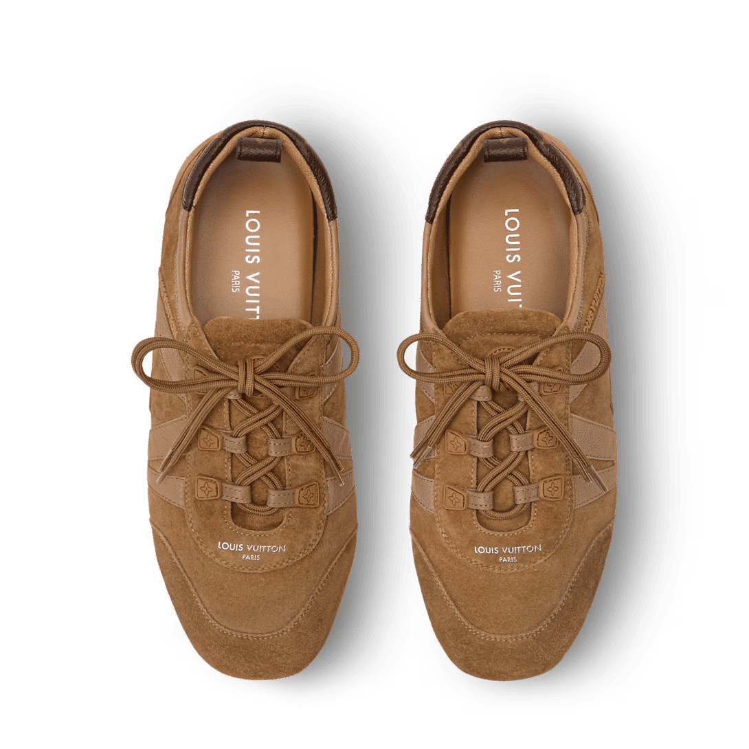 LV Sneakerina Cognac Brown