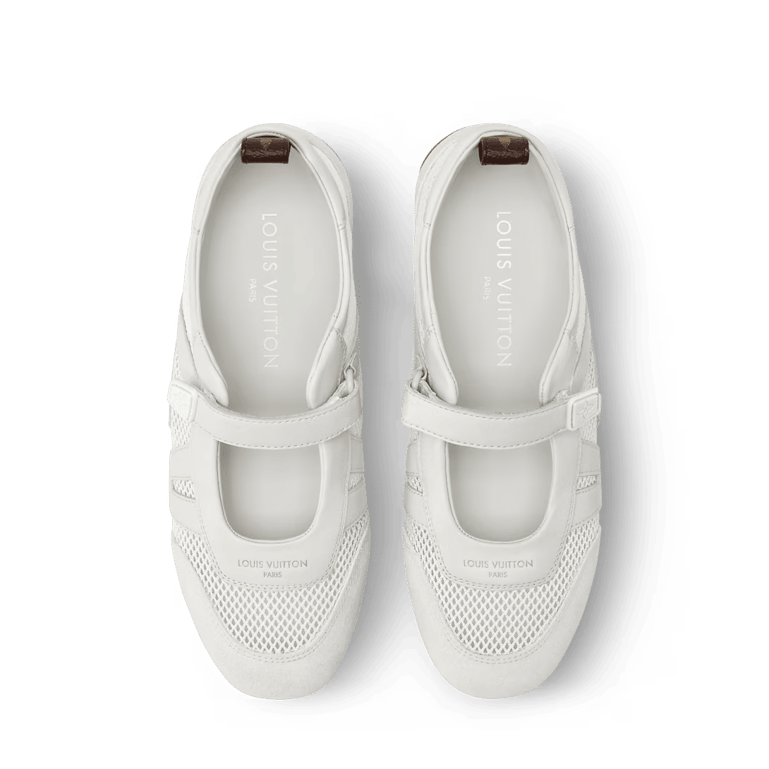 LV Sneakerina Mary Jane White