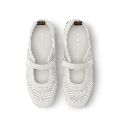 LV Sneakerina Mary Jane White