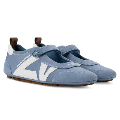 LV Sneakerina Mary Jane Azure Blue