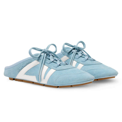 LV Sneakerina Open Back Sky Blue
