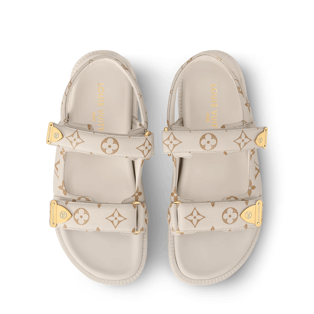 Louis Vuitton LV Sunset Sandals 'Dune Beige'