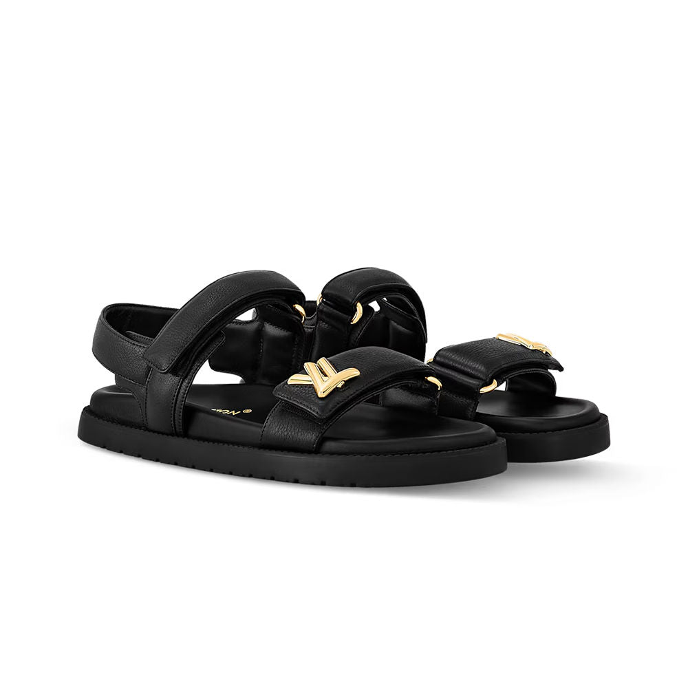 Louis Vuitton LV Sunset Sandals 'Black'
