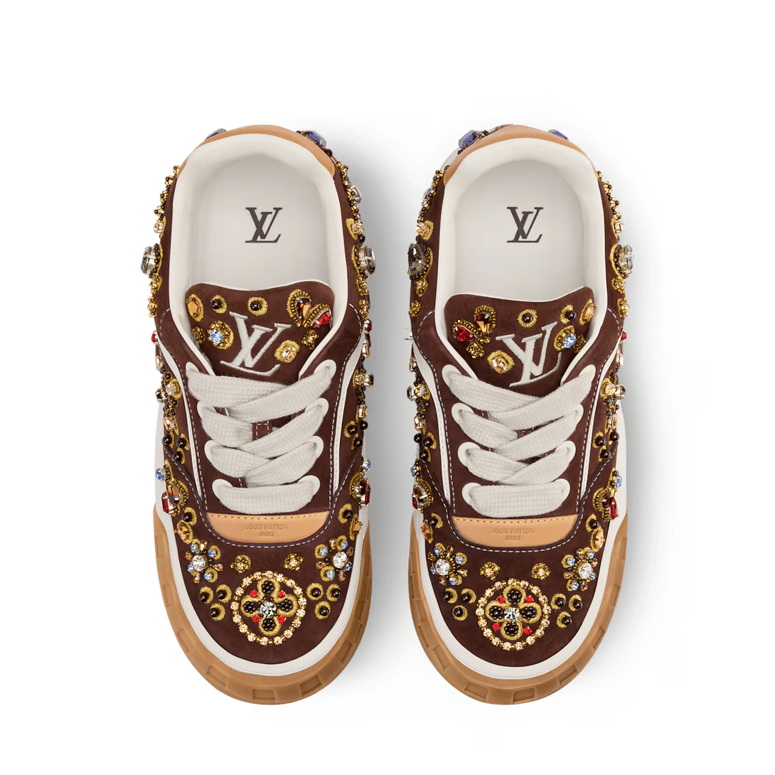 LV Tilted Sneaker Brown