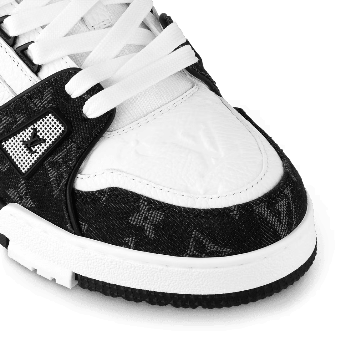Louis Vuitton LV Trainer Sneaker 'Monogram Black Denim'