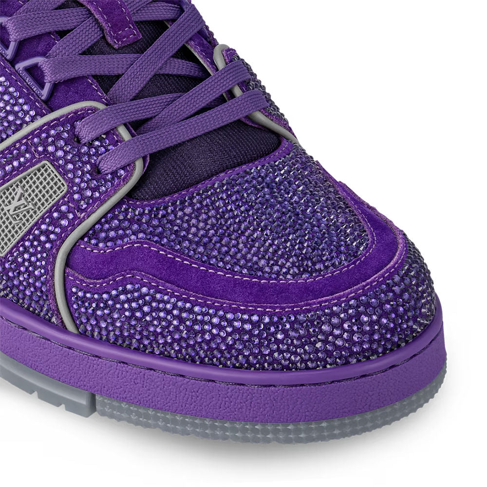 Louis Vuitton LV Trainer Sneaker 'Purple Crystals'