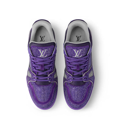 Louis Vuitton LV Trainer Sneaker 'Purple Crystals'