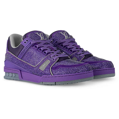 Louis Vuitton LV Trainer Sneaker 'Purple Crystals'