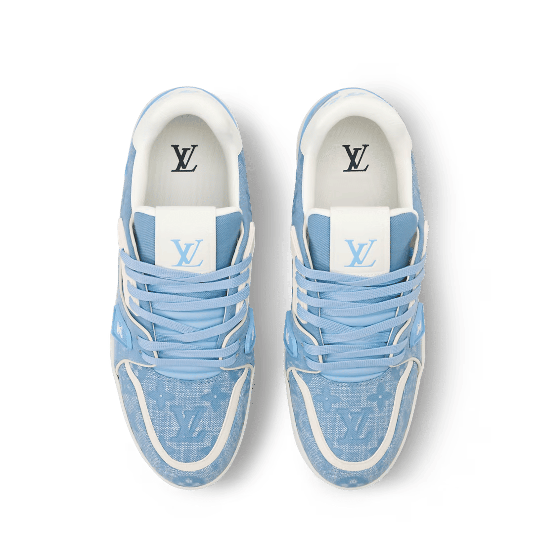 LV Trainer Blue Canvas