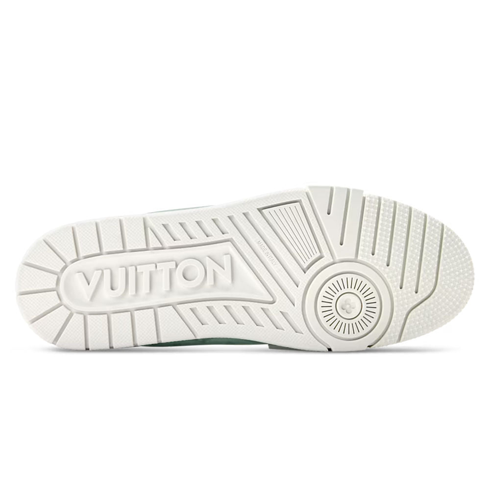 LV Trainer Green Canvas