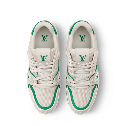 LV Trainer Green Canvas